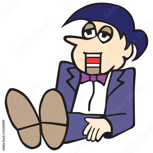Cartoon Ventriloquist's Dummy
