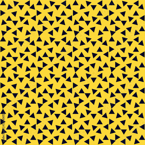 Black triangle on yellow background.