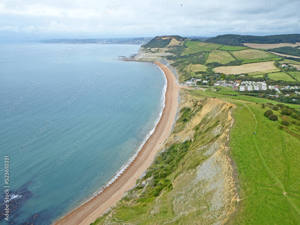 Coast at Eype in Dorset, England	