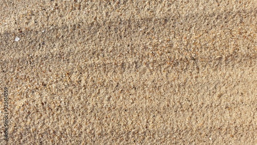 texture of white sand of an exotic beach