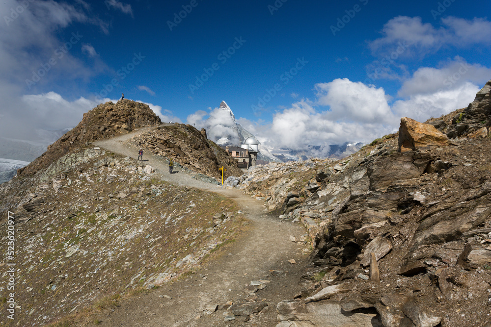 Serntier panoramique au sommet du Gornergrat
