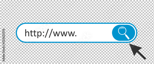 Search line search line. Magnifying glass arrow and cursor icon for website or app interface panel. isolated
vector illustration isolated on transparent background.