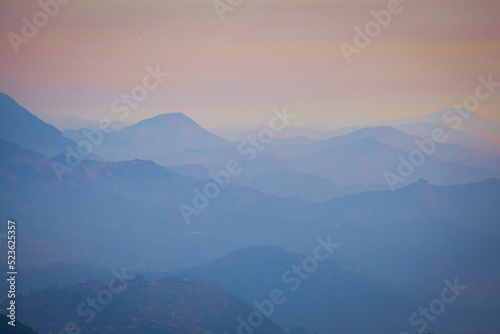 Beautiful landscape in Himalayas, Annapurna area, Nepal photo