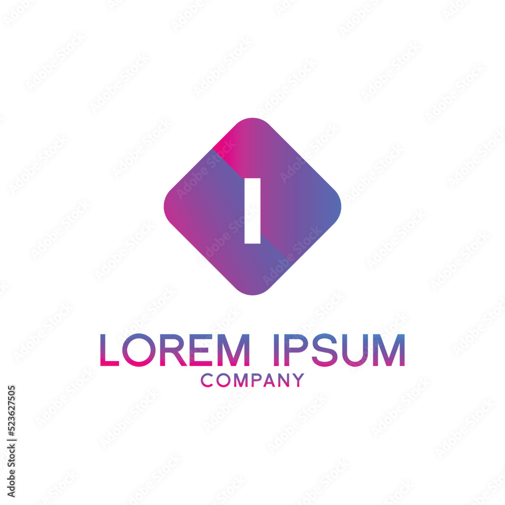 letter I with Pulse music player element. Logo template electronic music, equalizer, store, dj, nightclub, disco. Audio wave logo concept, Multimedia Technology themed, Abstract Shape vector letter I with Pulse music player element. Logo template electronic music, equalizer, store, dj, nightclub, disco. Audio wave logo concept, Multimedia Technology themed, Abstract Shape vector