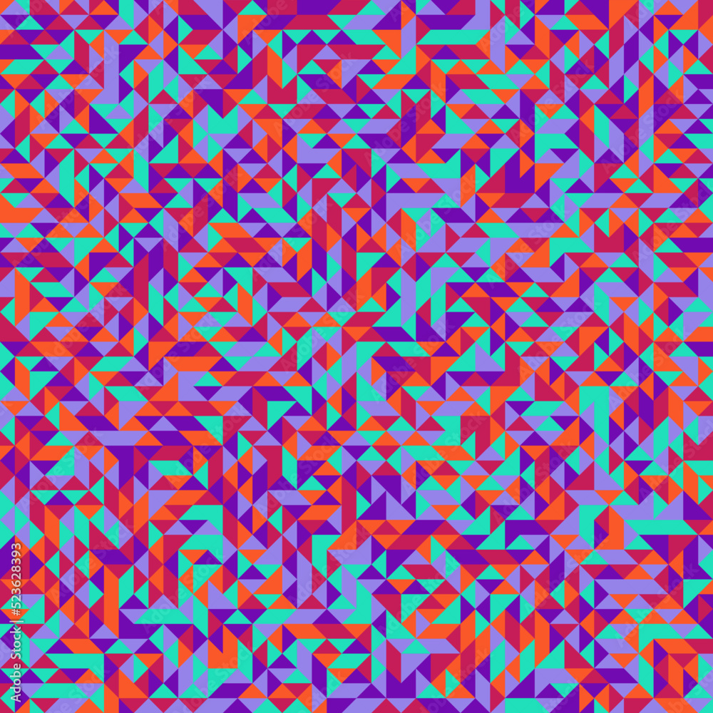 Color Rhombus tile tessellation pattern illustration Color Rhombus tile tessellation pattern illustration