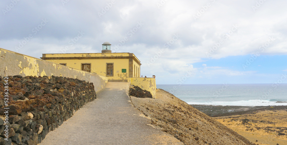 Faro de Punta Martiño, Isla de Lobos, Canarias