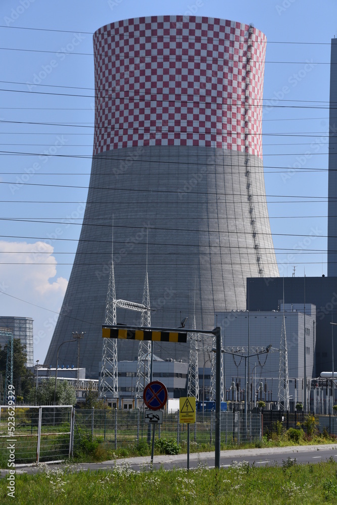 Tauron Energia, Elektrownia Nowe Jaworzno,  - obrazy, fototapety, plakaty 
