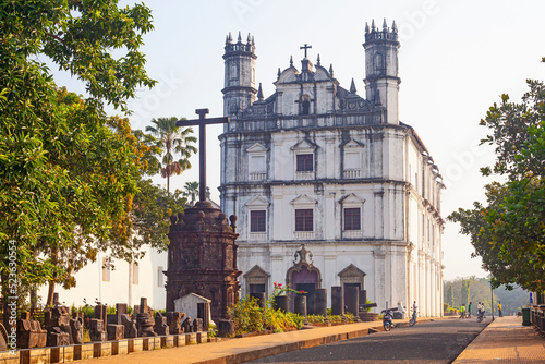 Church of St. Francis of Assisi, old Goa, India photo