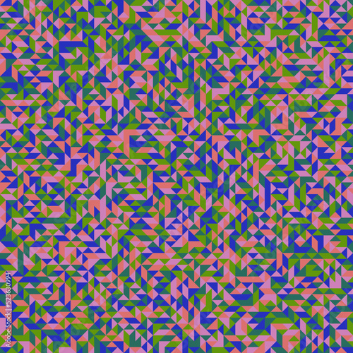 Color Rhombus tile tessellation pattern illustration