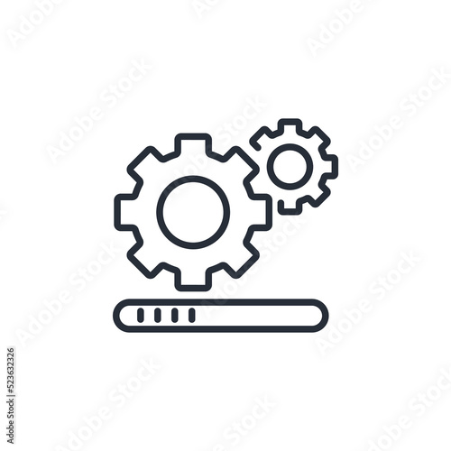 software update icons  symbol vector elements for infographic web