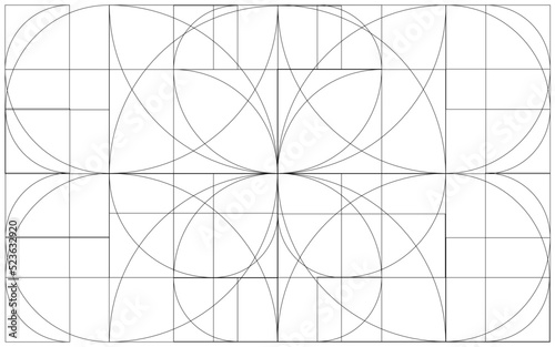 retícula armónica para diseño