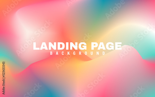 Trendy  fluid gradient colorful background. Futuristic design background for wallpaper, banner, cover, flyer, presentation, poster, advertising, landing page and etc.