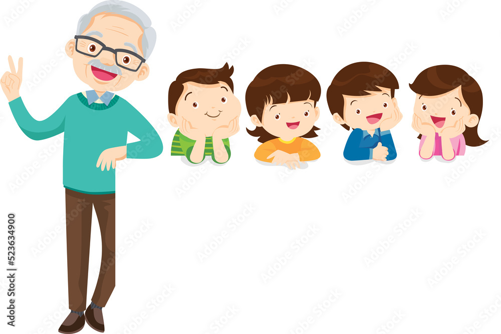 Grandparents,elderly people,grandfather and grandmother, characters in various activities Grandparents,elderly people,grandfather and grandmother, characters in various activities