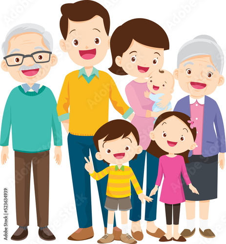 Grandparents,elderly people,grandfather and grandmother, characters in various activities