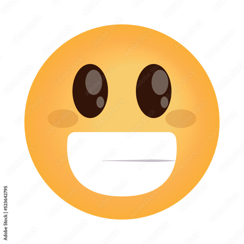Fototapeta premium smile emoji happy