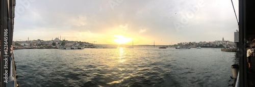 Pôr do sol em Istambul photo
