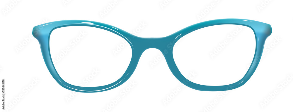 kolorowe oprawki okularów korekcyjnych przeciwsłonecznych flatlay - obrazy, fototapety, plakaty 