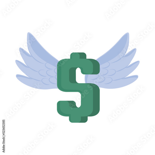 income money flying