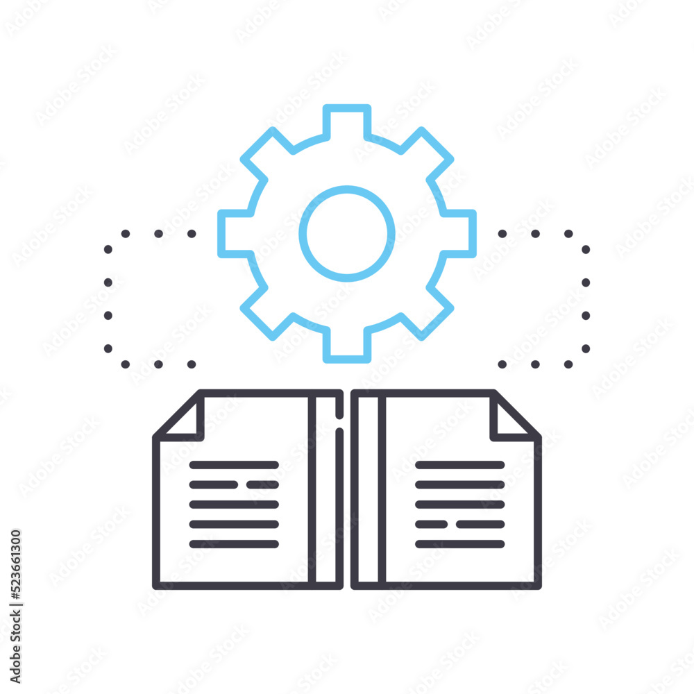data integration line icon, outline symbol, vector illustration, concept sign data integration line icon, outline symbol, vector illustration, concept sign