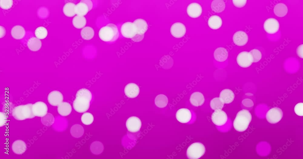 purple background with blurry or out of focus bokeh, white circles spread across sheet for background or wallpaper. 3D Rendering purple background with blurry or out of focus bokeh, white circles spread across sheet for background or wallpaper. 3D Rendering