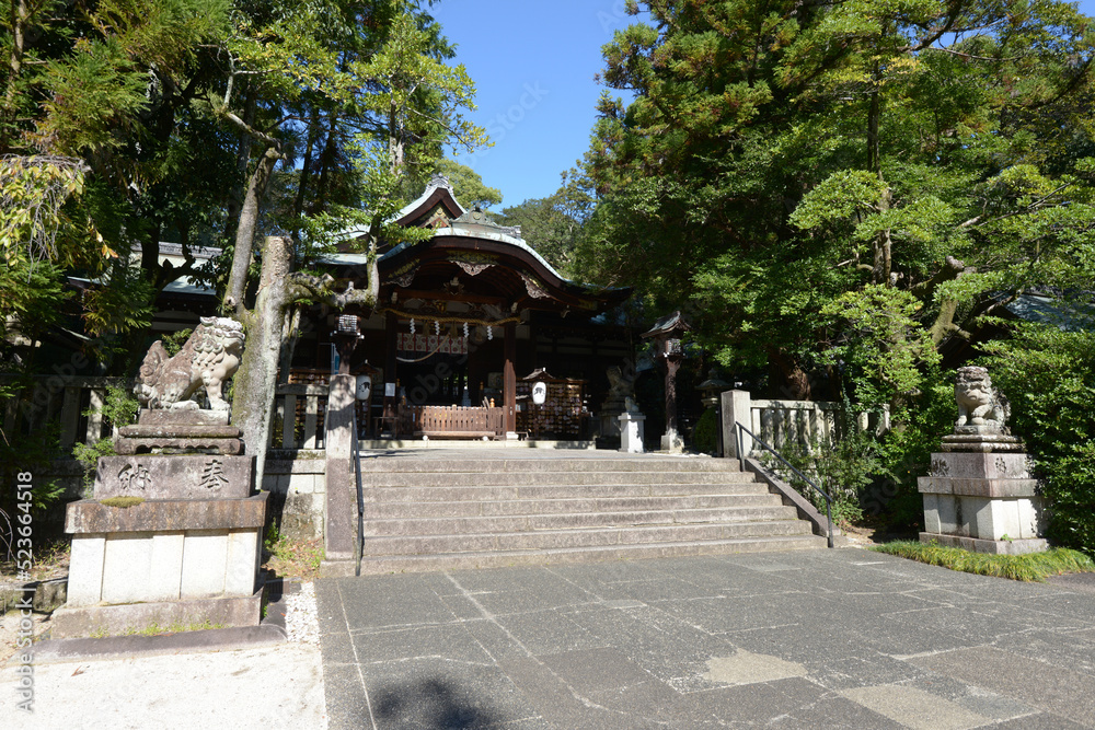 岡崎神社　拝殿　京都市左京区