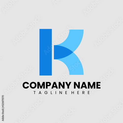 Free Download professional logotype k letter design vector - GFXLoad