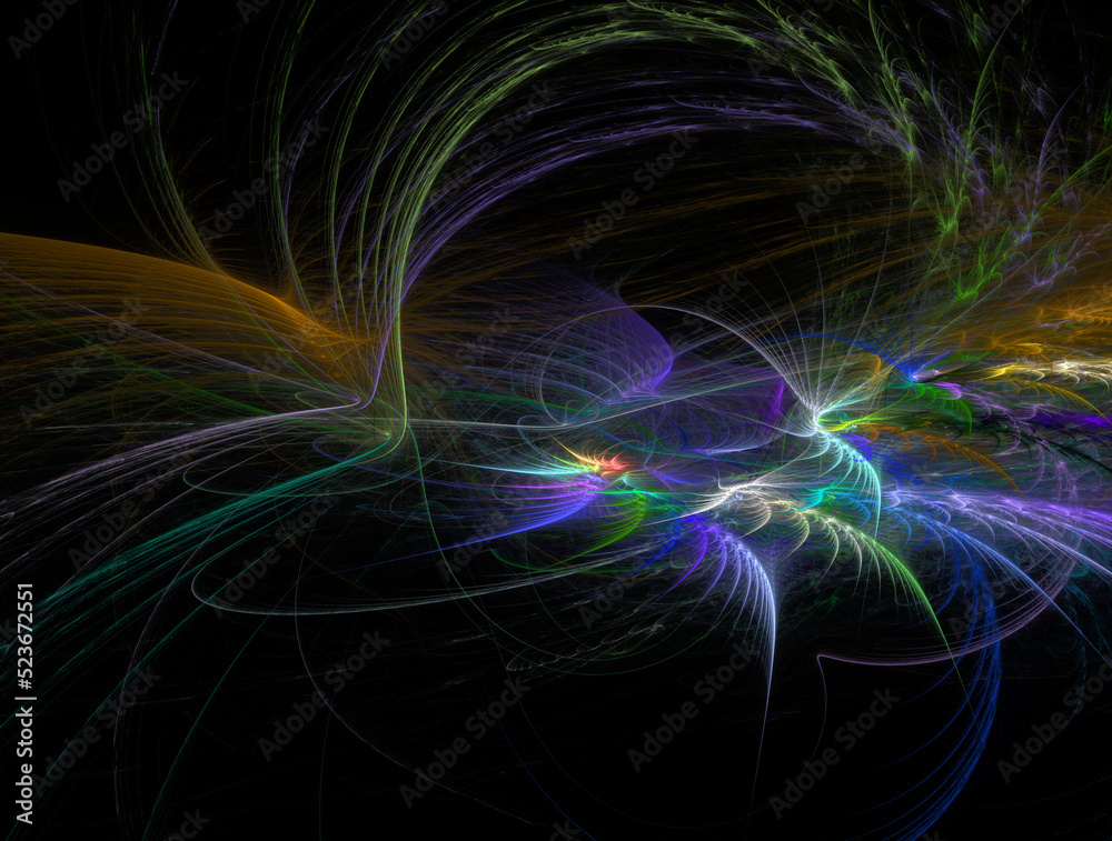 Imaginatory fractal abstract background Image Imaginatory fractal abstract background Image