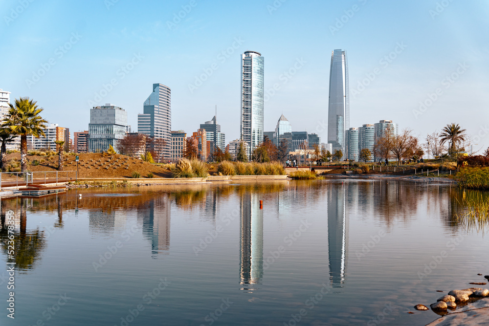 Tallest building in south america, costanera center, santiago de chile

