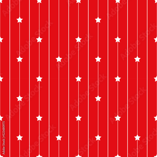 white star on red backgroud.Christmast background.