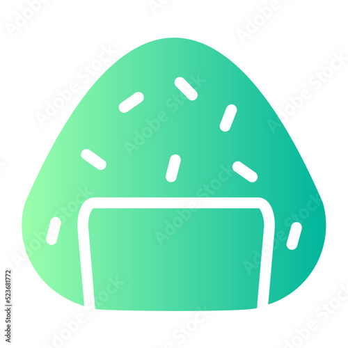 onigiri gradient icon