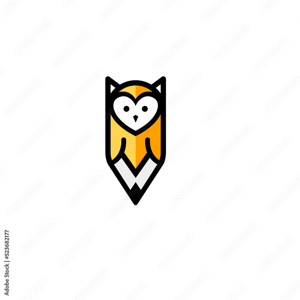 SMART OWL ILLUSTRATION SMART OWL ILLUSTRATION