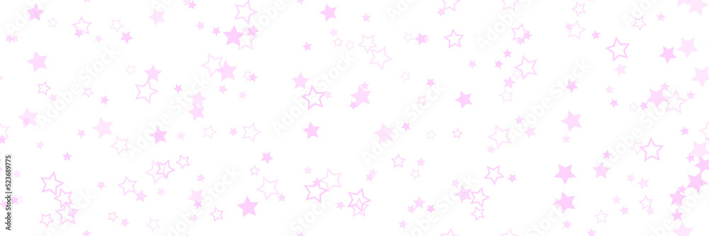Star pattern background for wide banner. Seamless stars background. Transparent background. Png illustration Star pattern background for wide banner. Seamless stars background. Transparent background. Png illustration