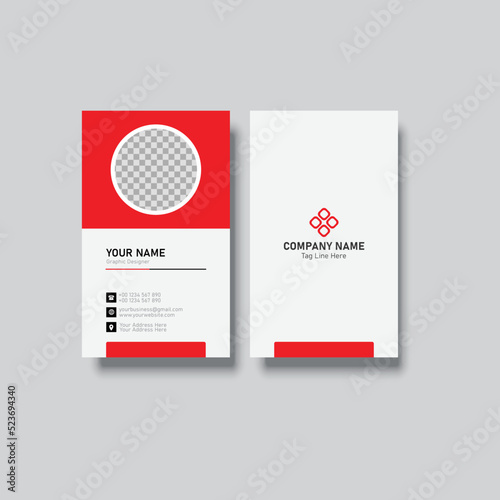 Minimal Business Card - Modern Business Card - Creative and Clean Business Card Template.