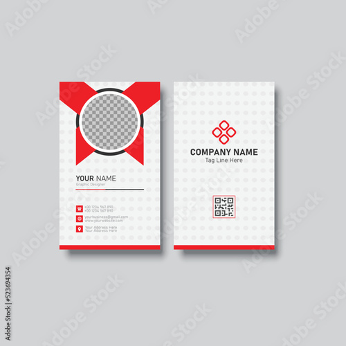 Minimal Business Card - Modern Business Card - Creative and Clean Business Card Template.