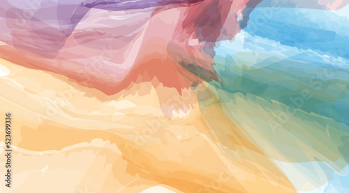 abstract Watercolor Background with smooth color