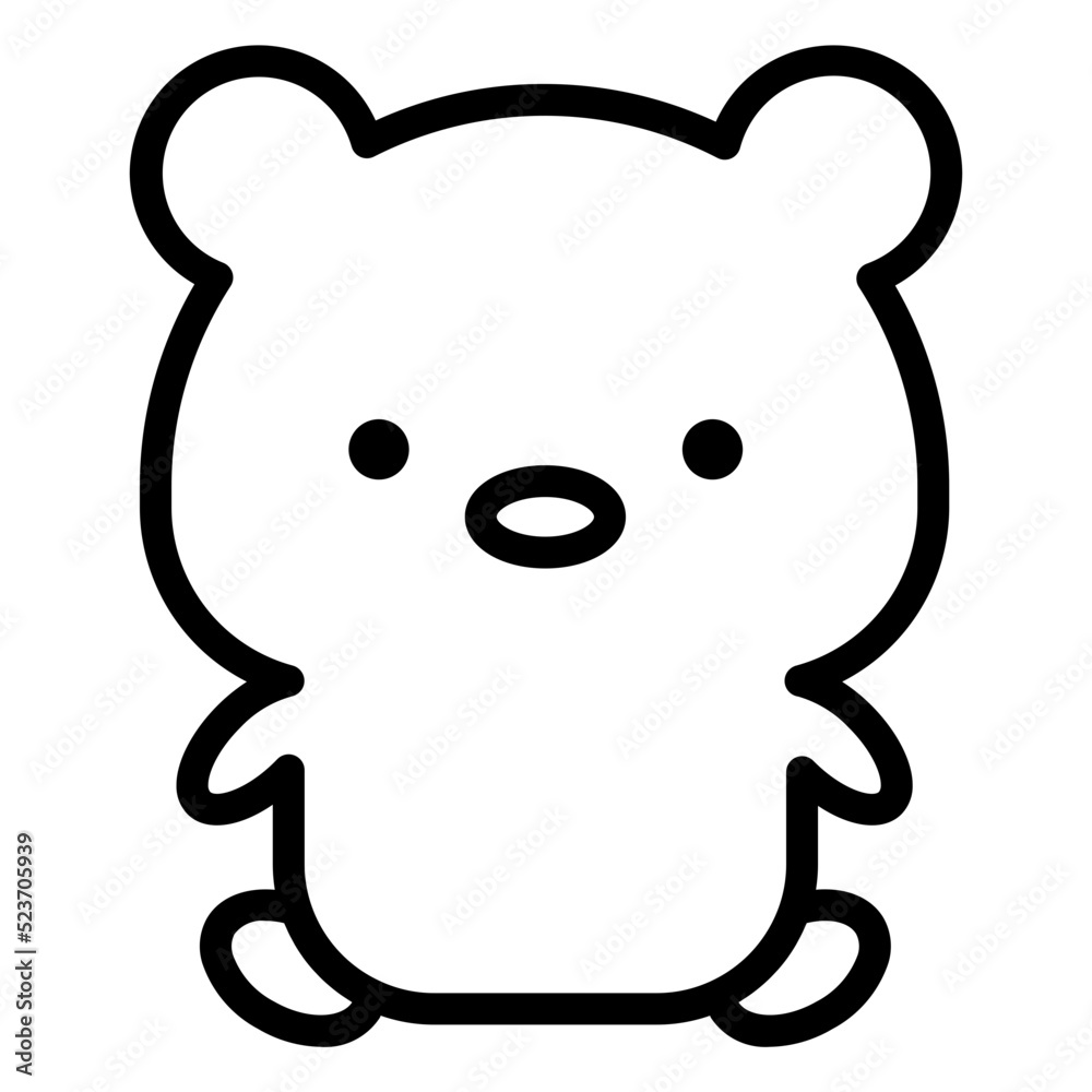 bear cartoon icon bear cartoon icon