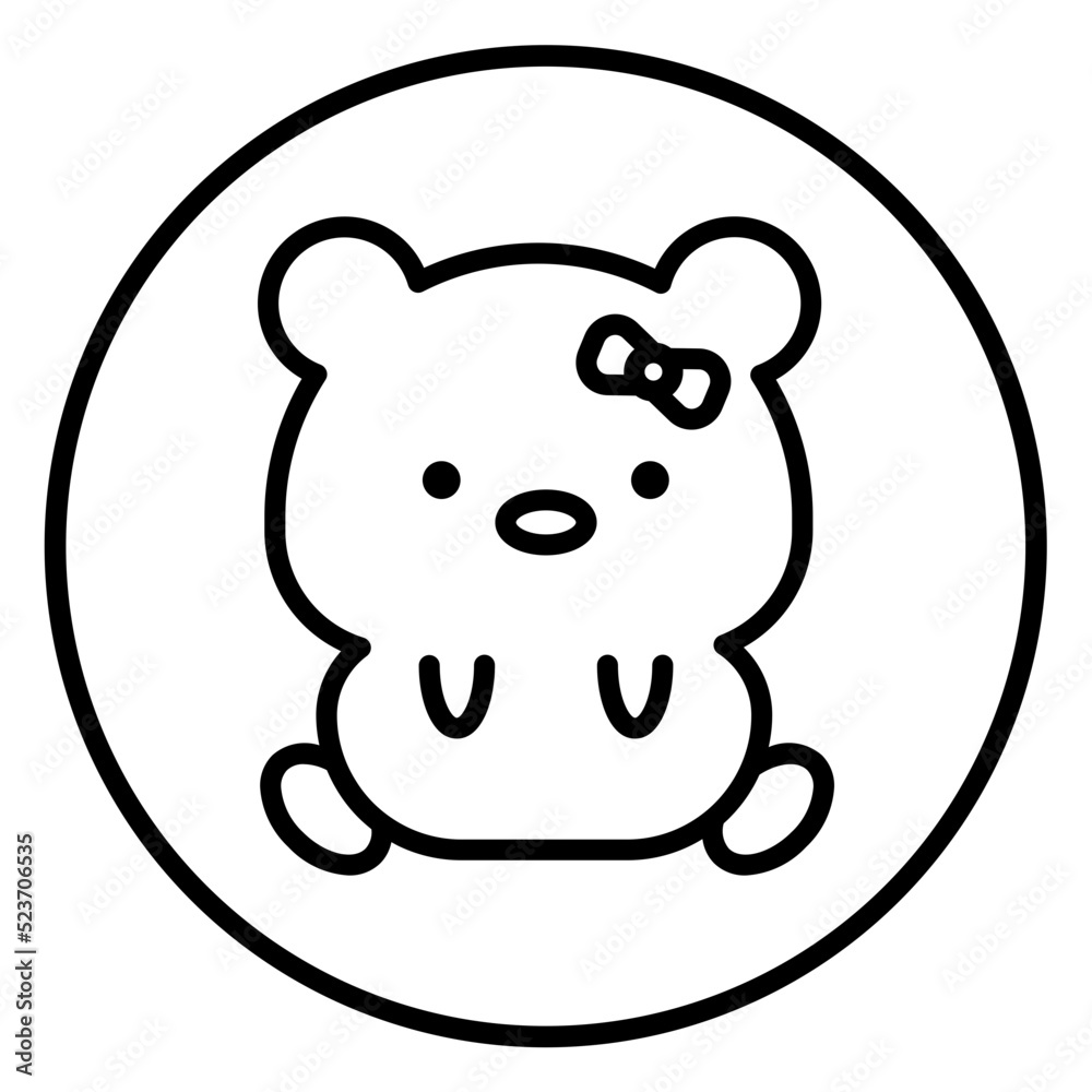 bear cartoon icon bear cartoon icon