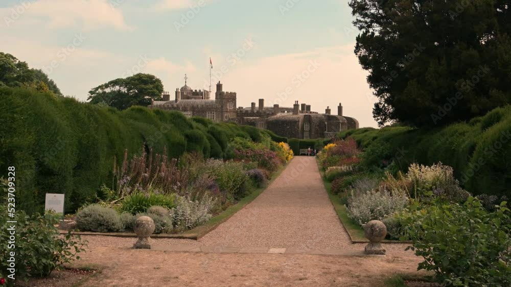 An English country garden during the drought of August 2022. An English country garden during the drought of August 2022.