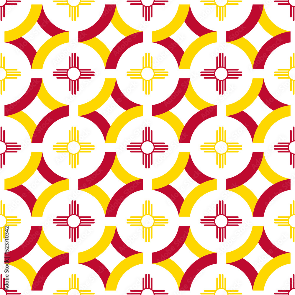 Obraz premium new mexico pattern design. vector illustration