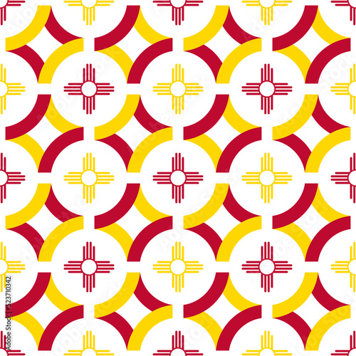 new mexico pattern design. vector illustration