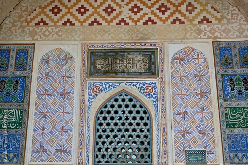 Bolo Haouz mosque was built in 1712. Bukhara. Uzbekistan.  photo