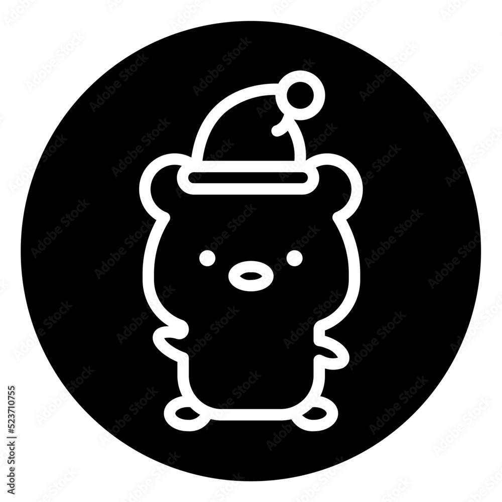 Obraz premium bear cartoon icon 
