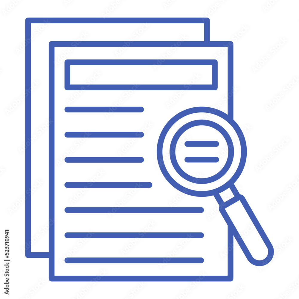 Investigation Multicolor Line Icon Investigation Multicolor Line Icon