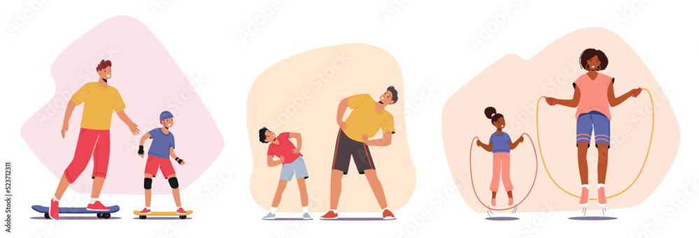 Family aerobics sales