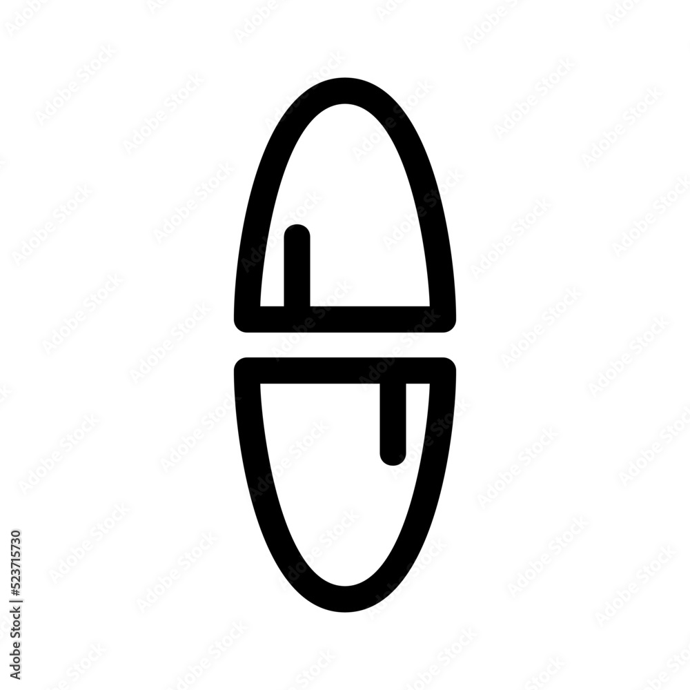 capsule icon or logo isolated sign symbol vector illustration - high quality black style vector icons
