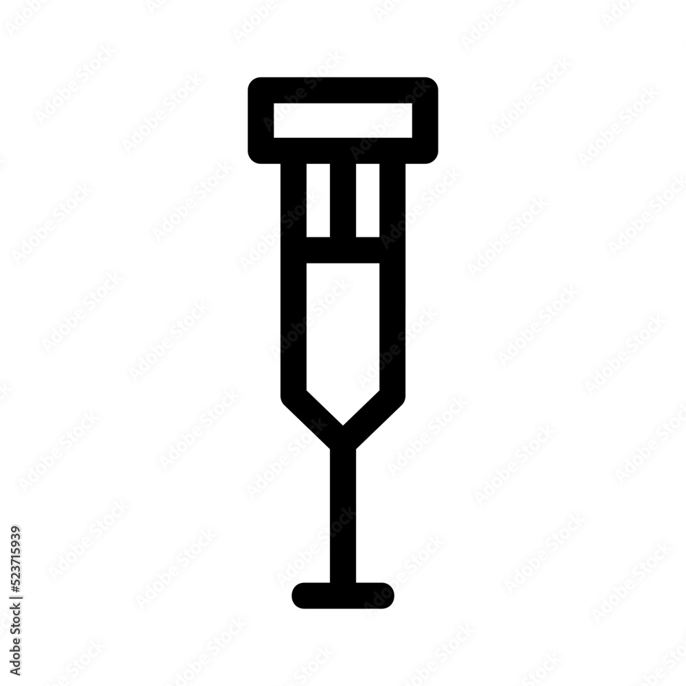 crutch icon or logo isolated sign symbol vector illustration - high quality black style vector icons
crutch icon or logo isolated sign symbol vector illustration - high quality black style vector icons