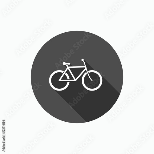 Bike Icon. Bicycle Symbol - Vector.
