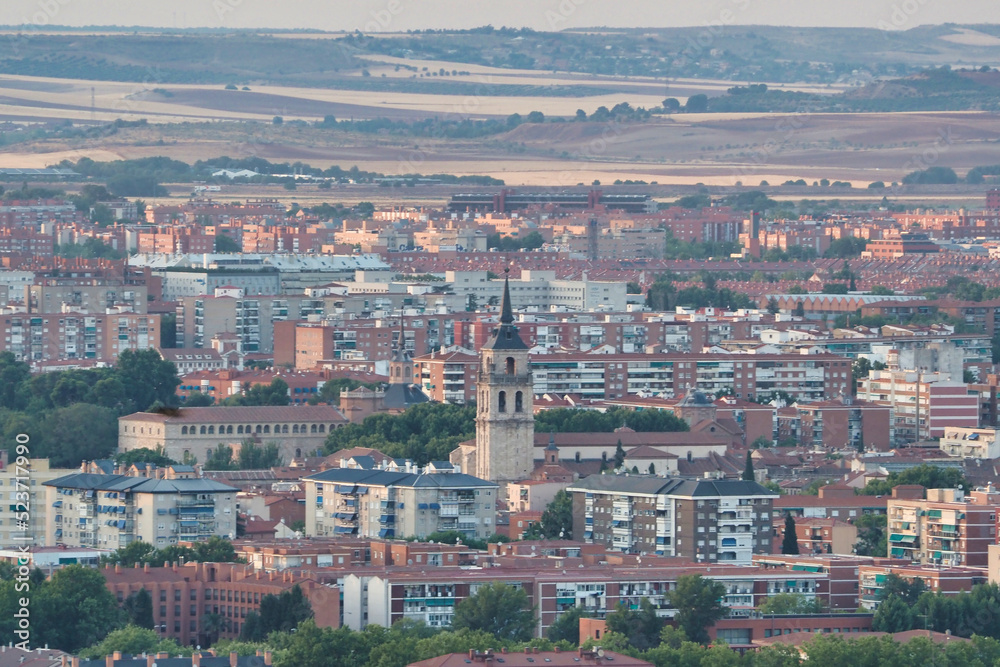 view of the city of Alcalá de henares 