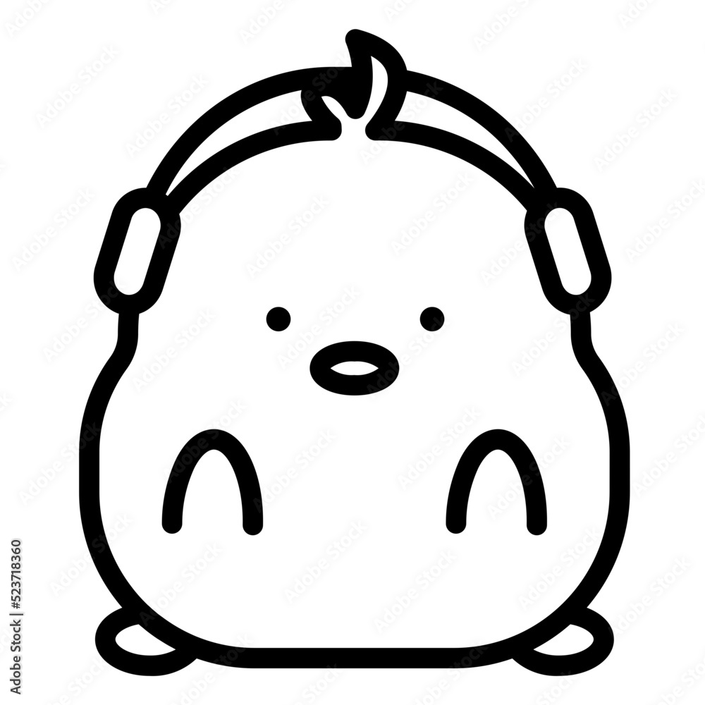 chick cartoon icon chick cartoon icon