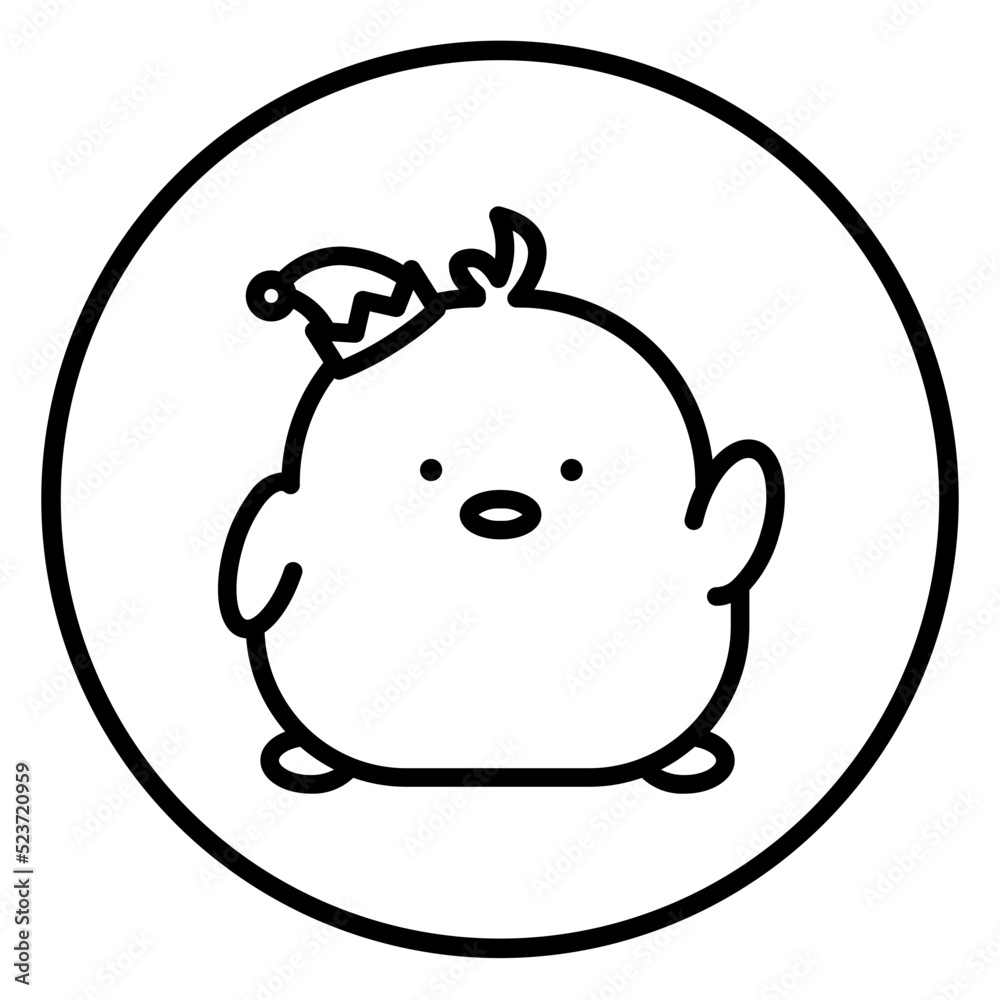 chick cartoon icon chick cartoon icon